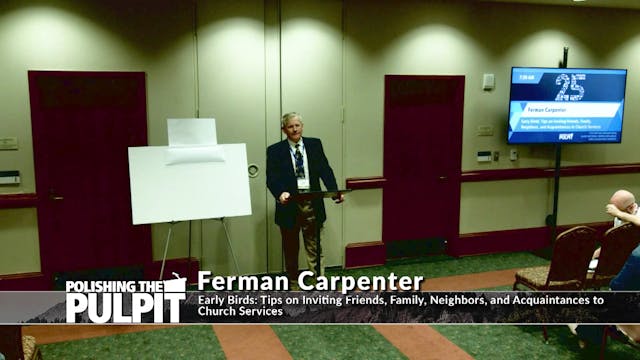 Ferman Carpenter:  Tips on Inviting P...