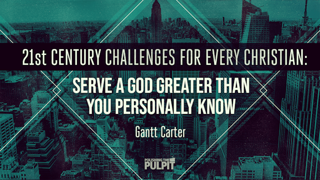 Serve a God Greater than You Presentl...