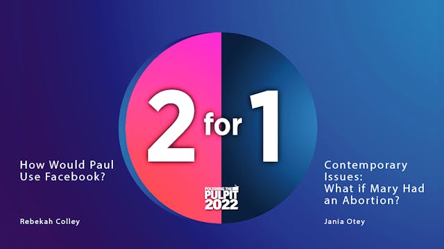 2 for 1: How Would Paul Use Facebook;...