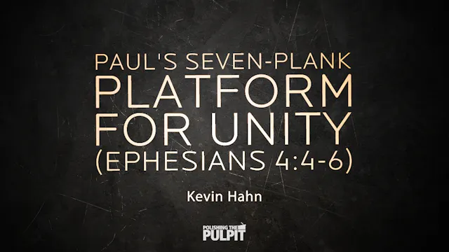 Paul's Seven-Plank Platform for Unity...