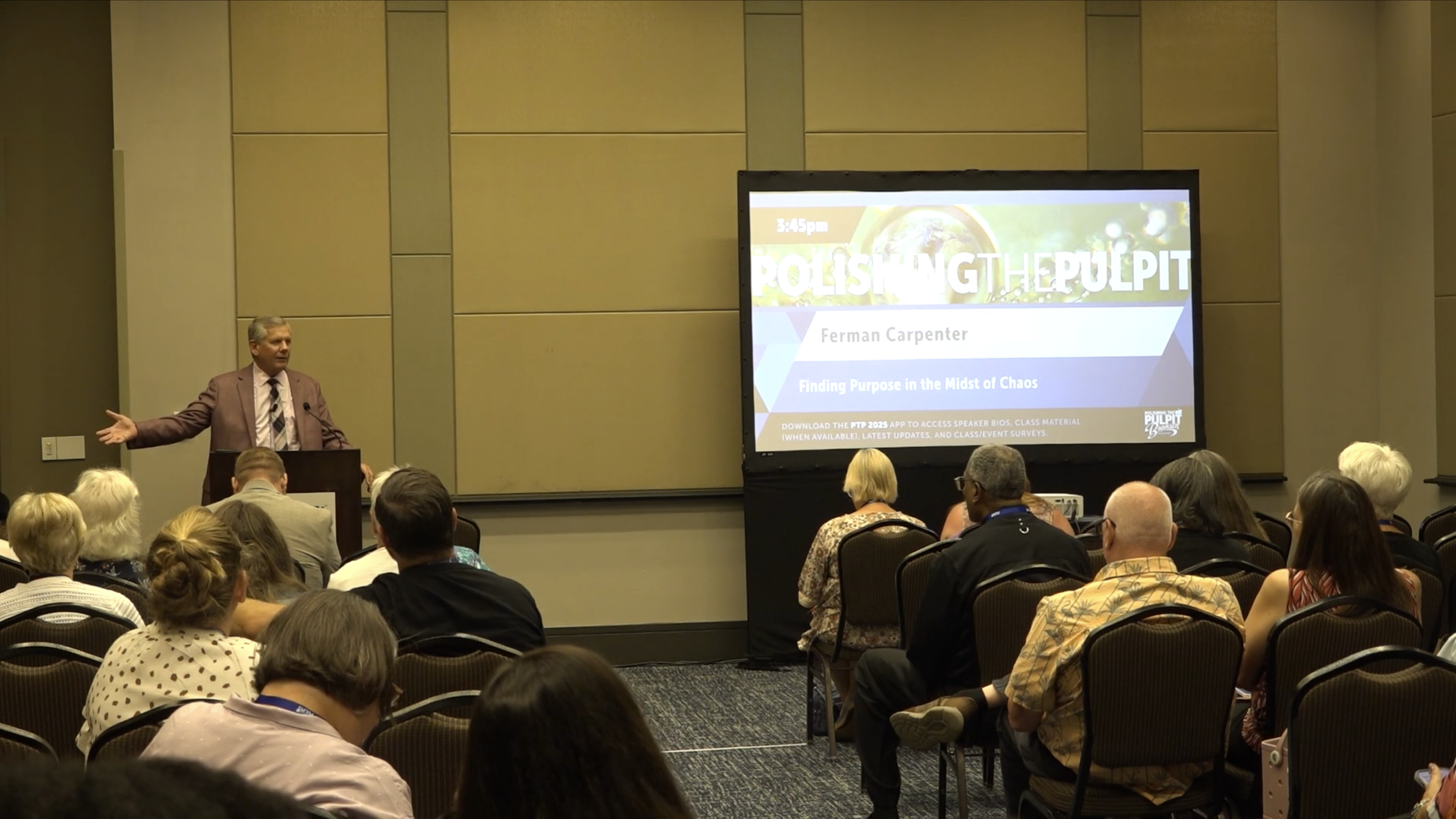 Finding Purpose in the Midst of Chaos | Ferman Carpenter