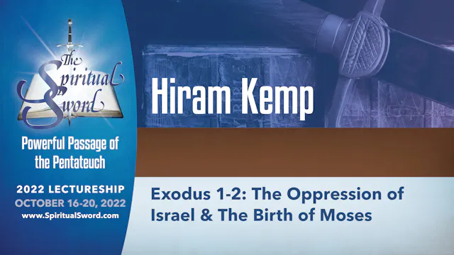 Exodus 1-2: The Oppression of Israel ...