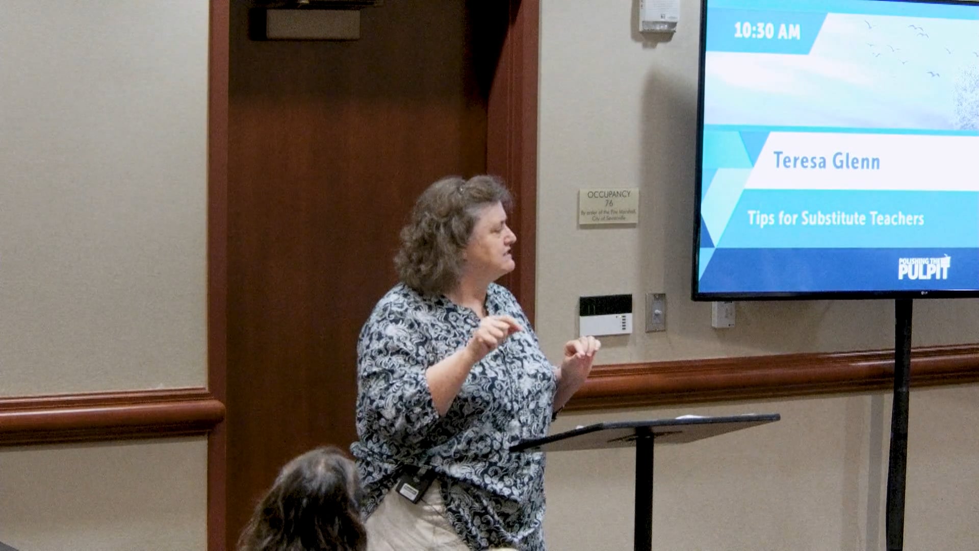 Teresa Glenn: Tips for Substitute Teachers