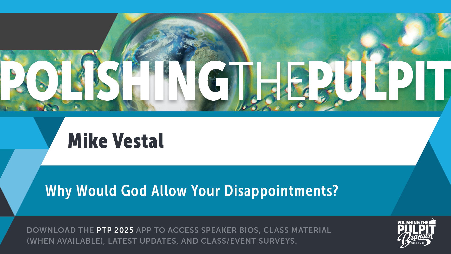 Why Would God Allow Your Disappointments? | Mike Vestal