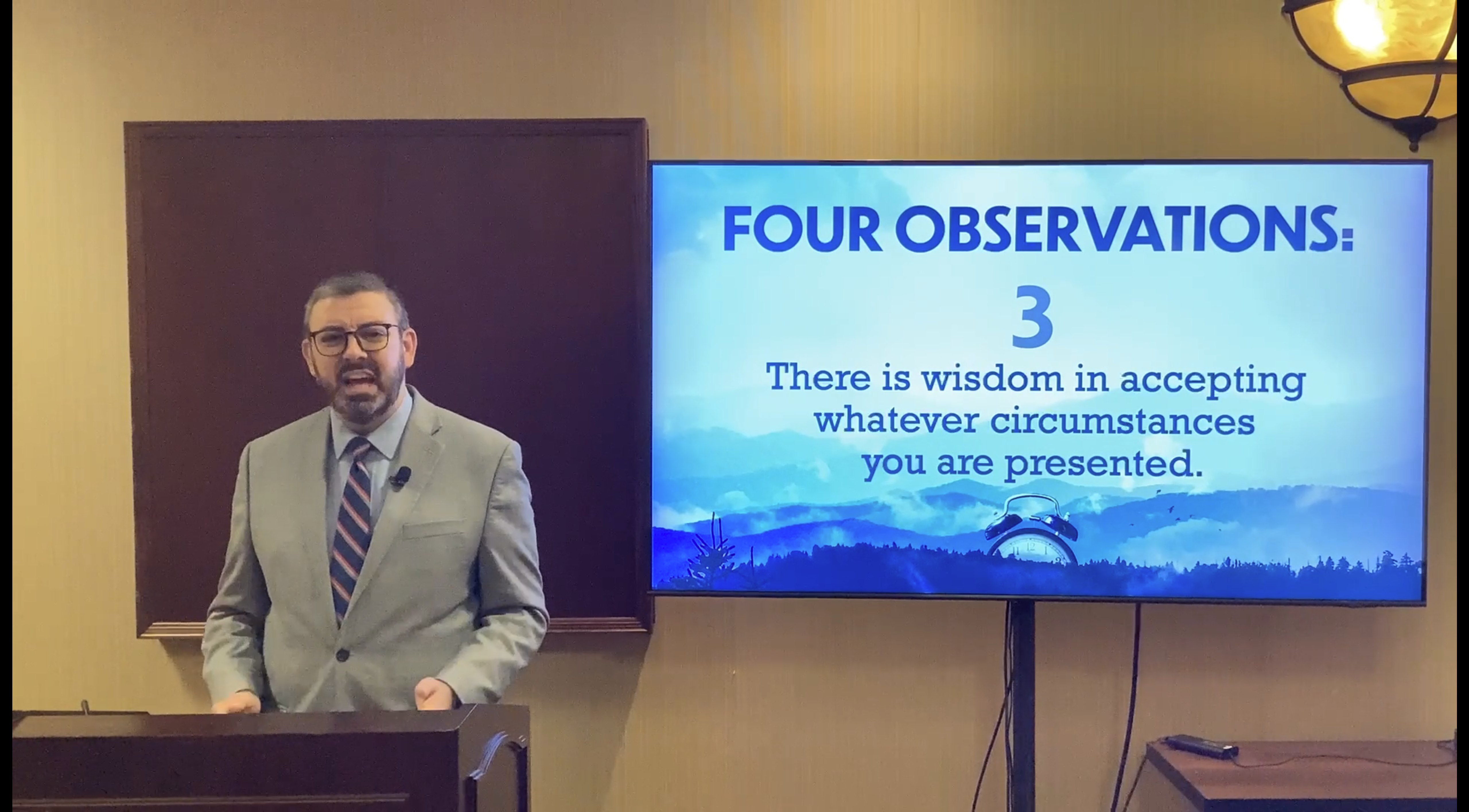 Seize the Day: There Is a Time to Every Purpose Under Heaven | Robert Hatfield