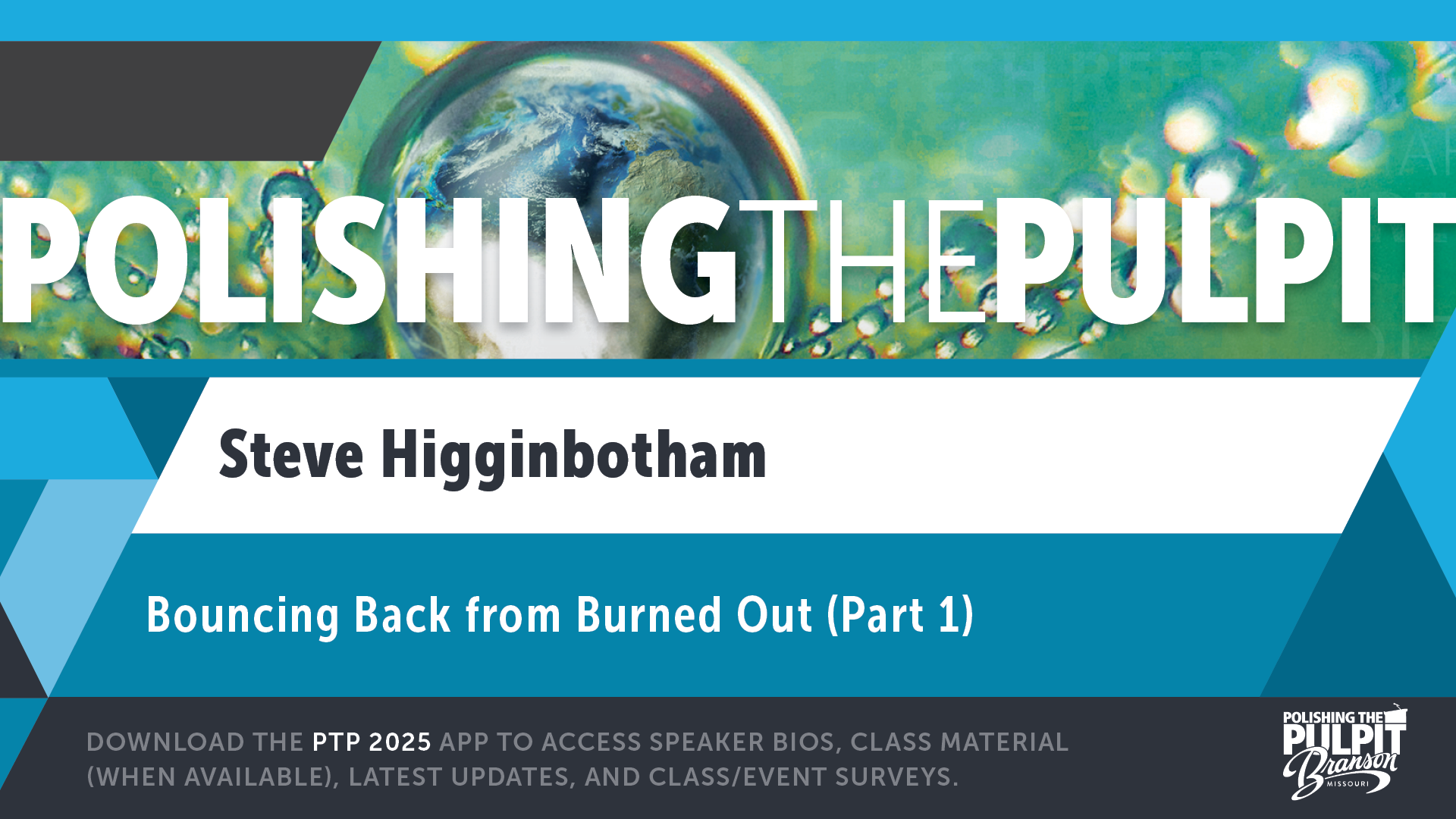 Bouncing Back from Burned Out (Part 1) | Steve Higginbotham