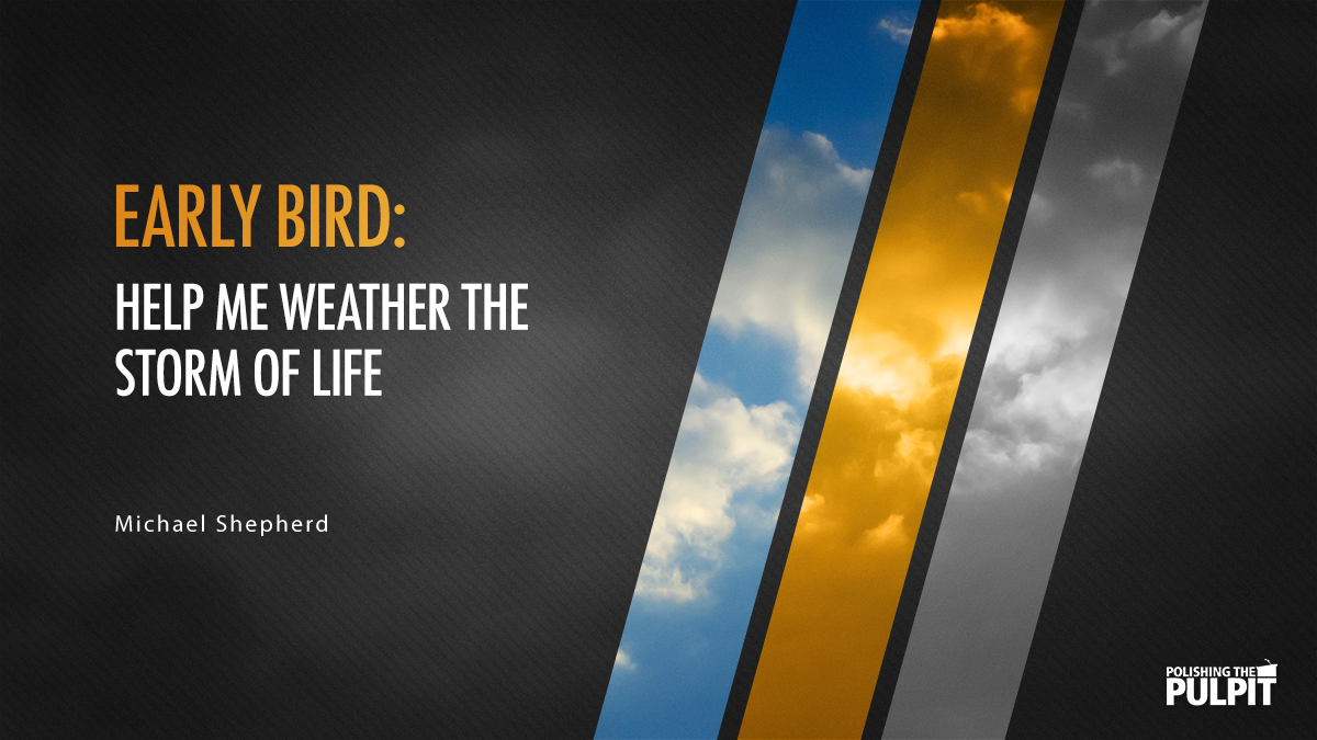 How To Weather The Storm Of Life | Michael Shepherd