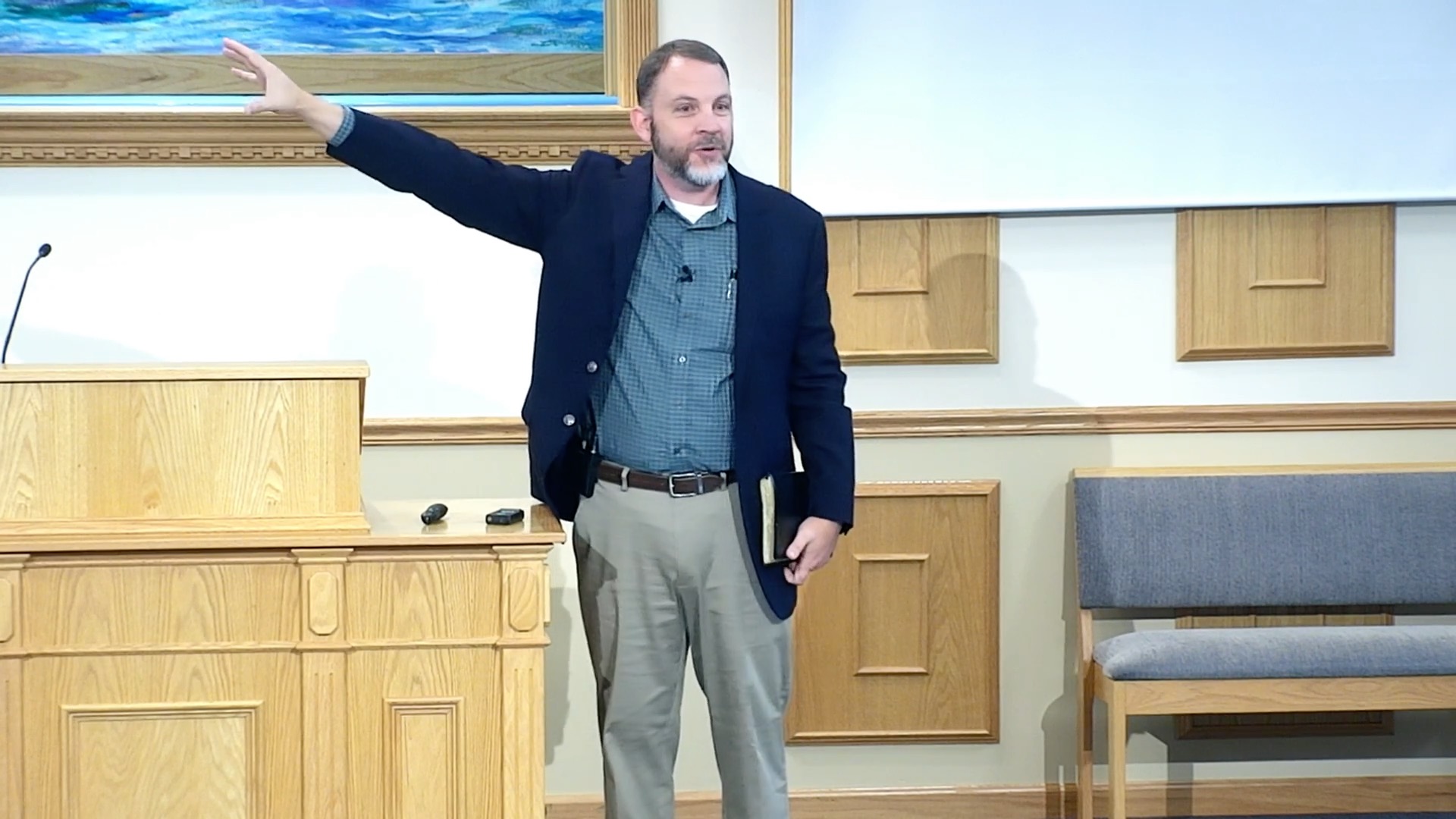 "You Will Not Cross the Jordan Alone" (Joshua 3:1-17) | Andy Baker