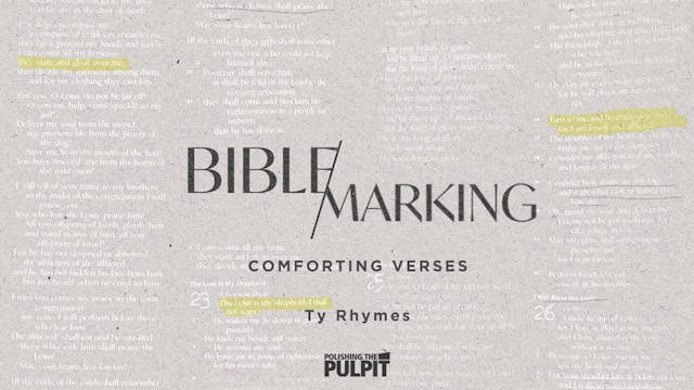 Bible Marking: Comforting Verses | Ty...