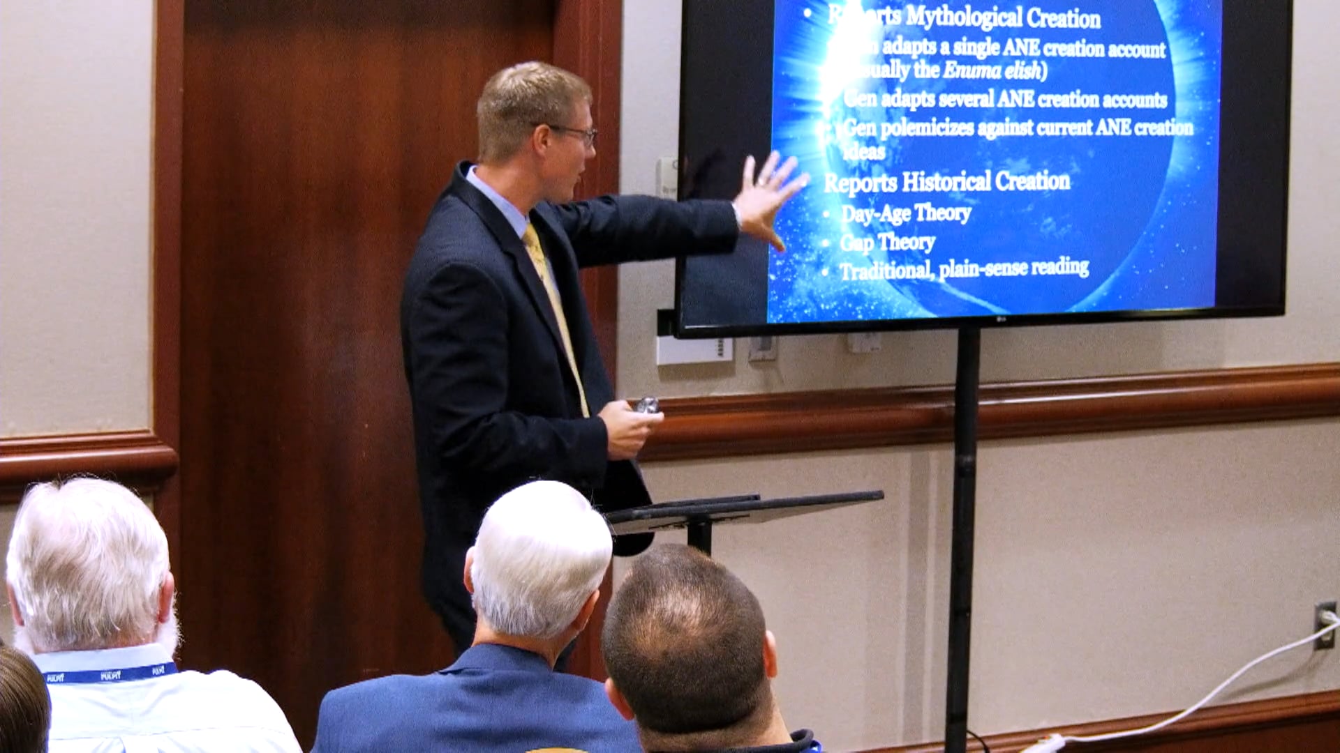 Justin Rogers: New Approaches to Genesis 1 in Biblical Scholarship