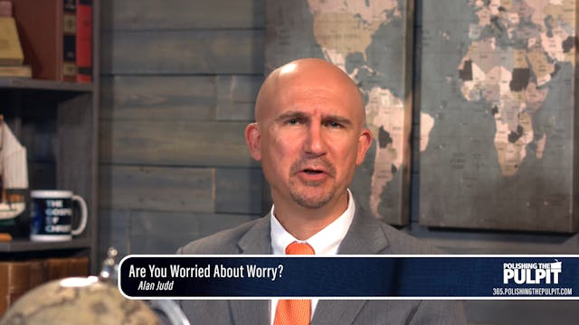 Alan Judd: Are You Worried about Worry?