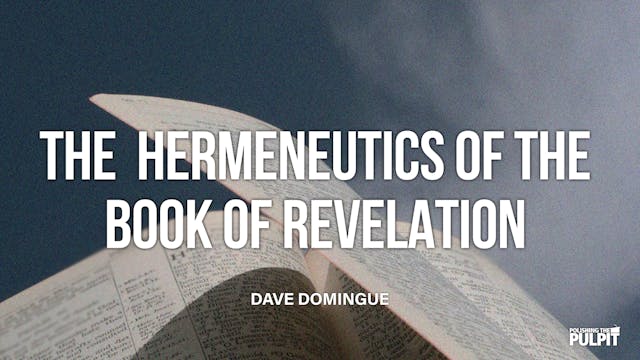 The Hermeneutics of the Book of Revel...