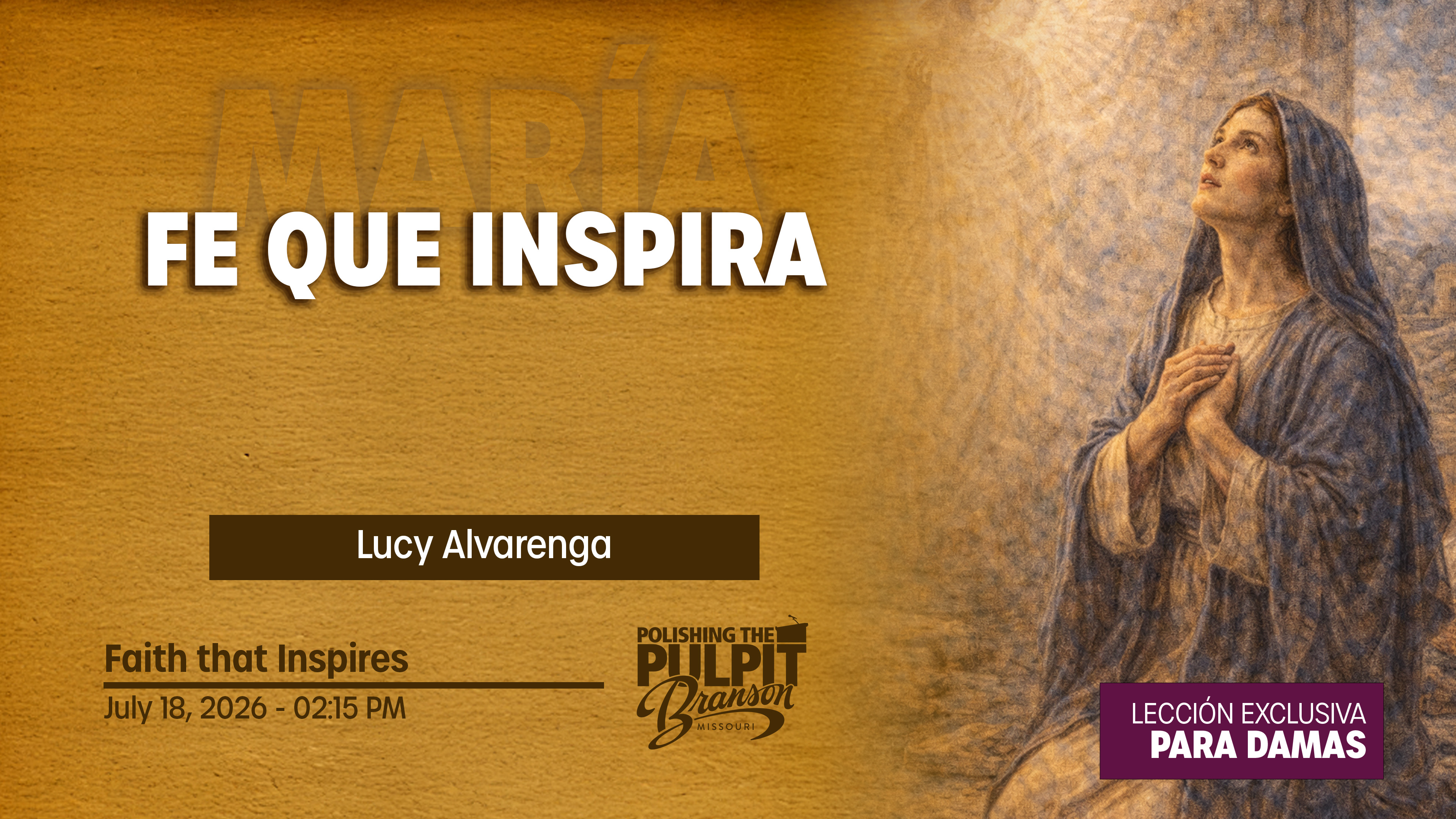 Fe que Inspira | Lucy Alvarenga