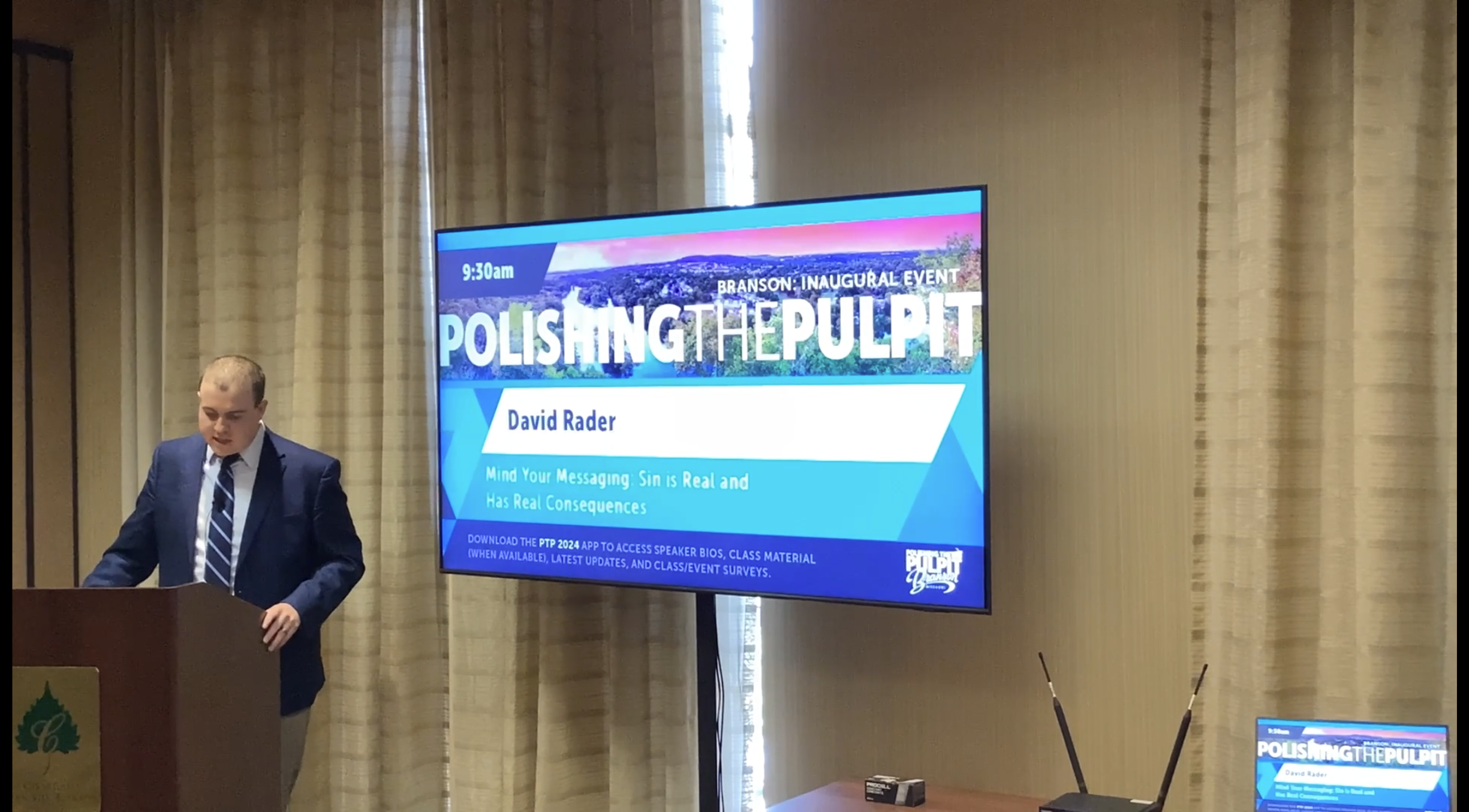 Mind Your Messaging: Sin is Real and Has Real Consequences | David Rader