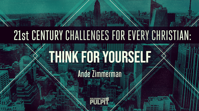 Think for Yourself | Ande Zimmerman