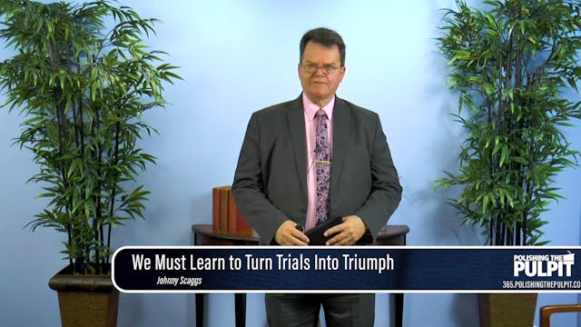 Johnny Scaggs: We Must learn to Turn ...