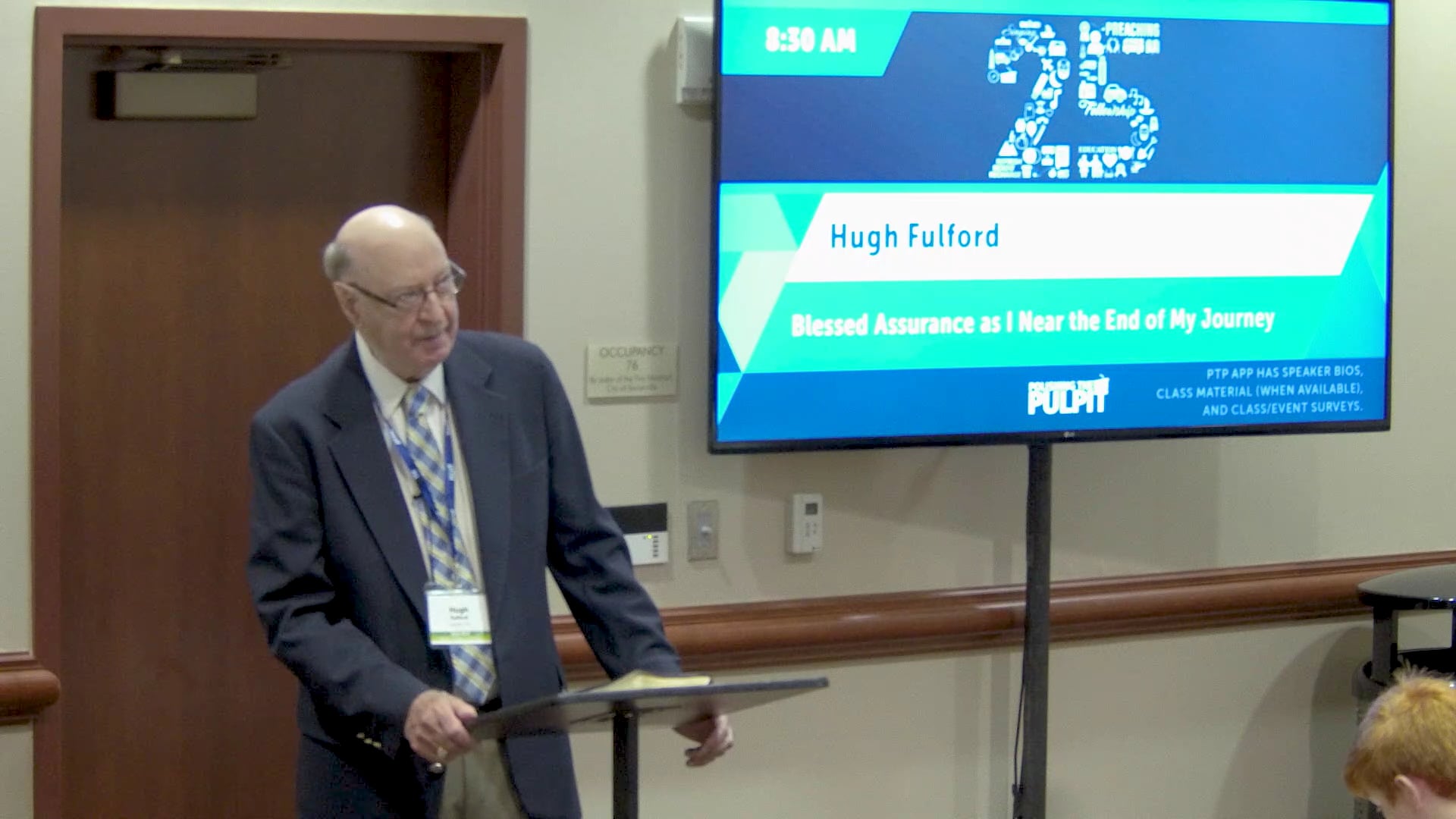 Hugh Fulford: Blessed Assurance as I Near the End of My Journey