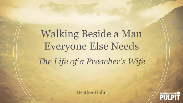 Walking Beside a Man Everyone Else Ne...
