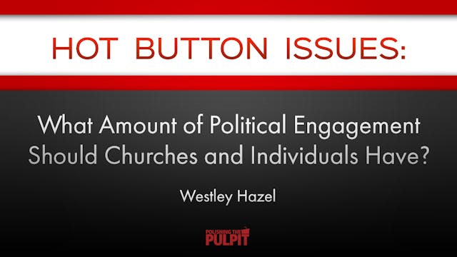 Hot Button Issues: What Amount of Pol...