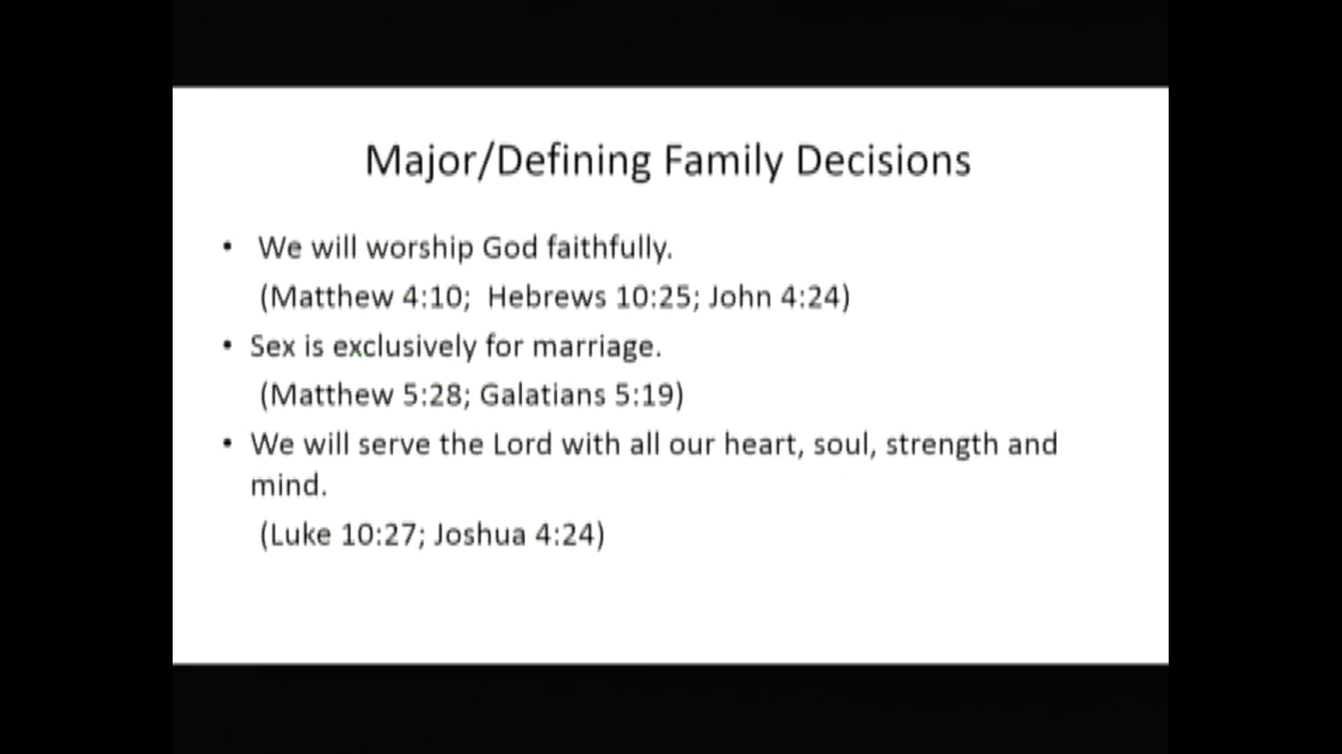 Glenn Colley: Can We Compromise Just This Once? (When parents are tempted)