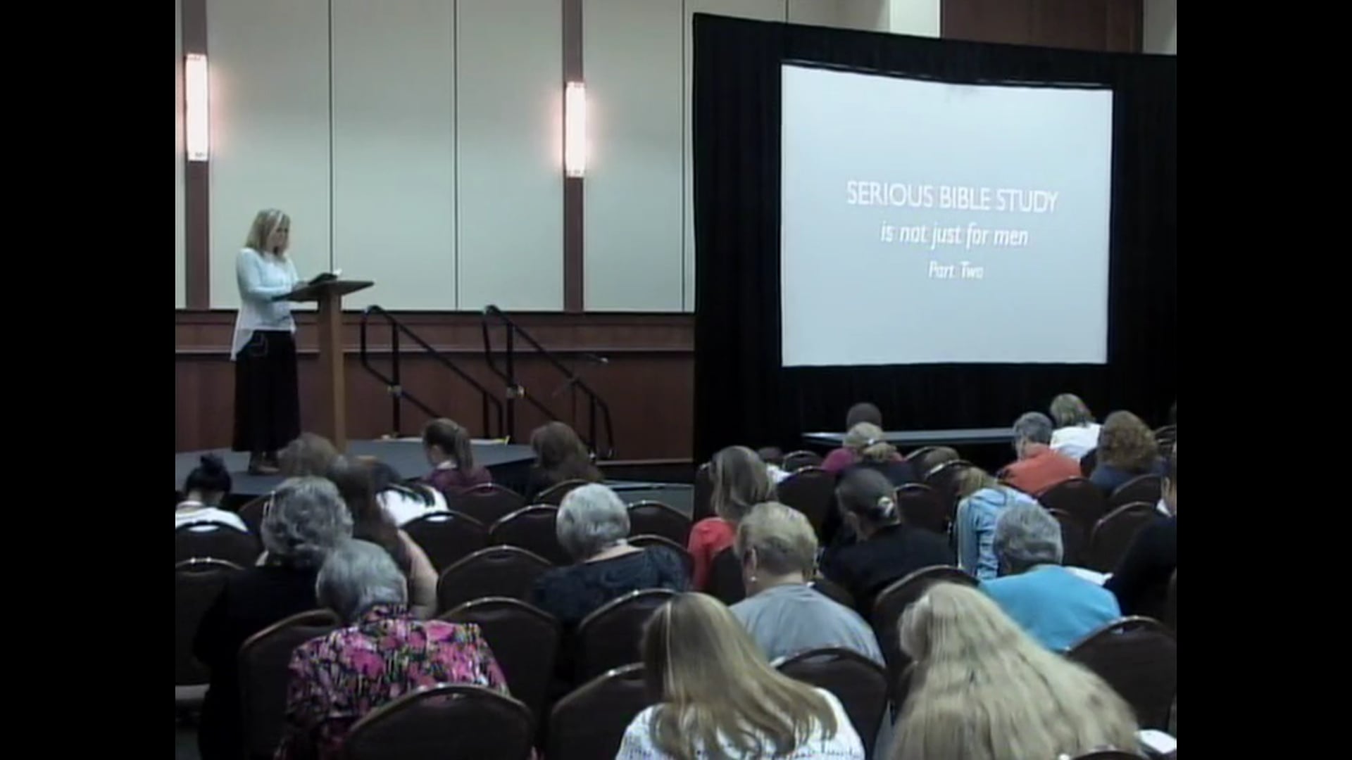 Kathy Pollard:  Serious Bible Study Is Not Just for Men