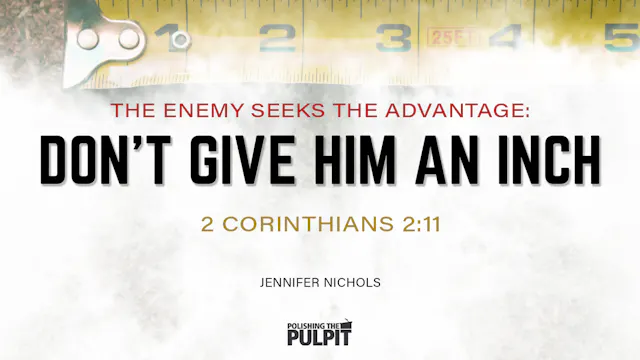 The Enemy Seeks the Advantage: Don't ...