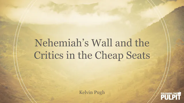Nehemiah’s Wall and the Critics in th...