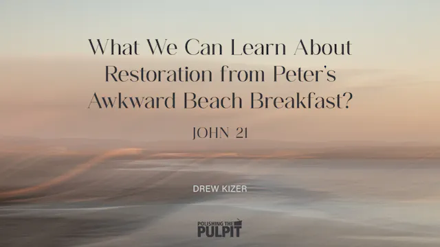 What We Can Learn About Restoration? ...