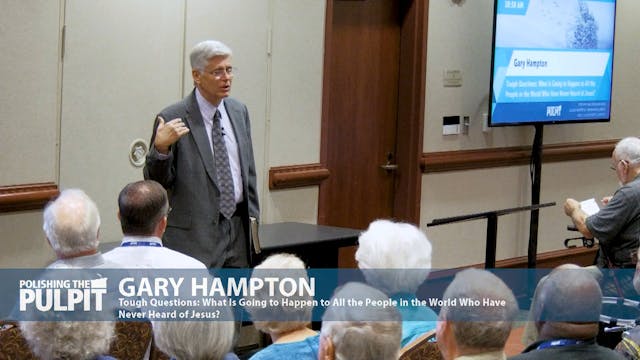 Gary Hampton: What Is Going to Happen...