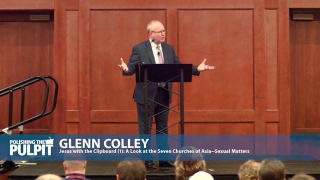 Glenn Colley: Jesus with a Clipboard ...