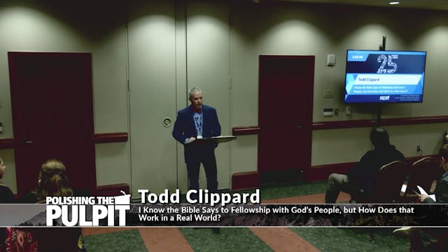Todd Clippard: The Bible Says to Fell...