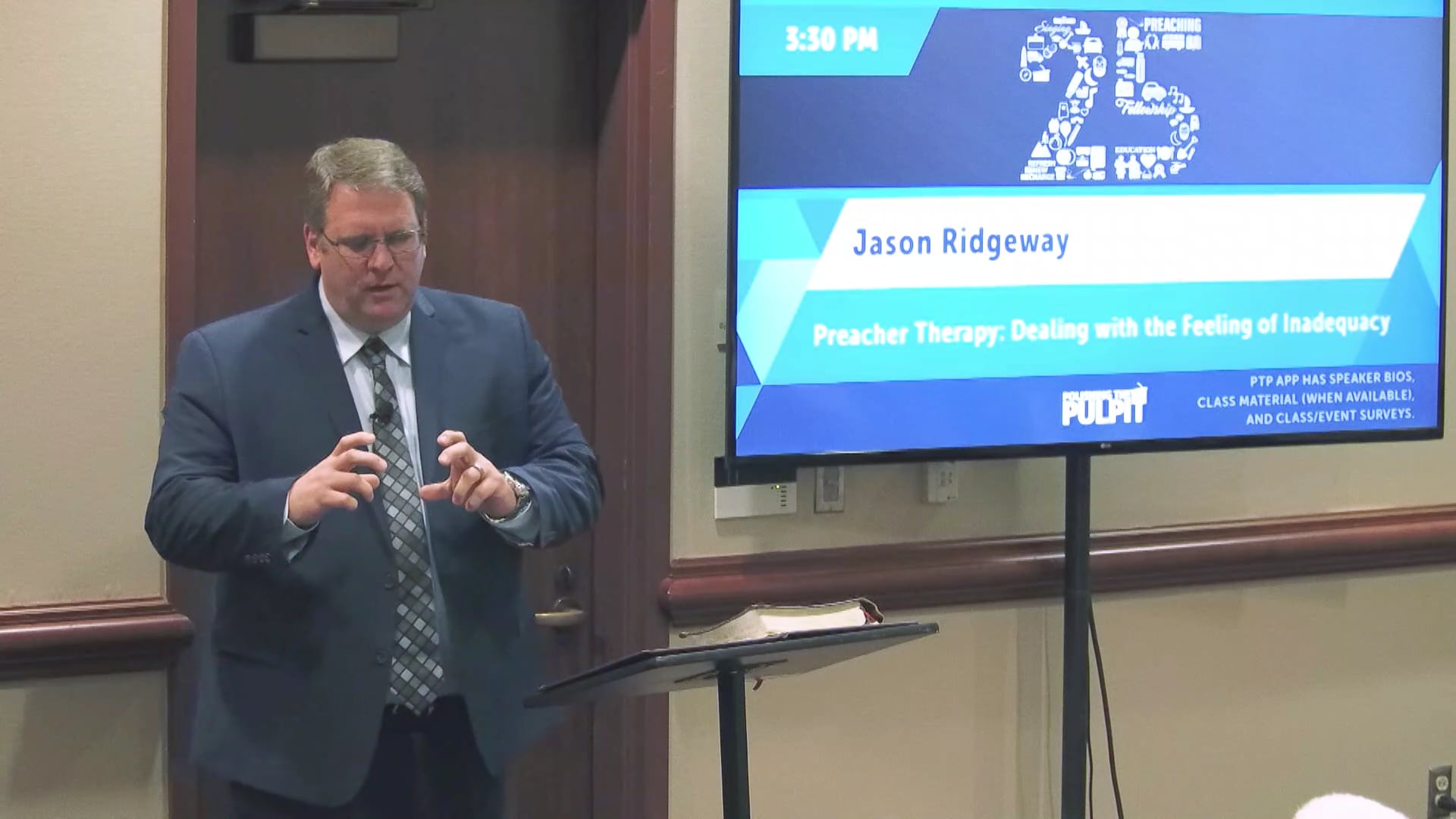 Jason Ridgeway: Preacher Therapy: Dealing with the Feeling of Inadequacy