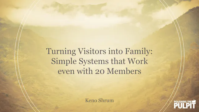 Turning Visitors into Family | Keno S...