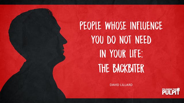 People Whose Influence You Do Not Nee...