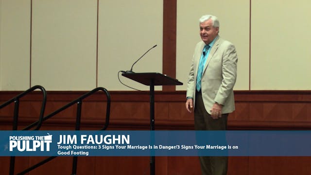 Jim Faughn: Tough Questions: 3 Signs ...