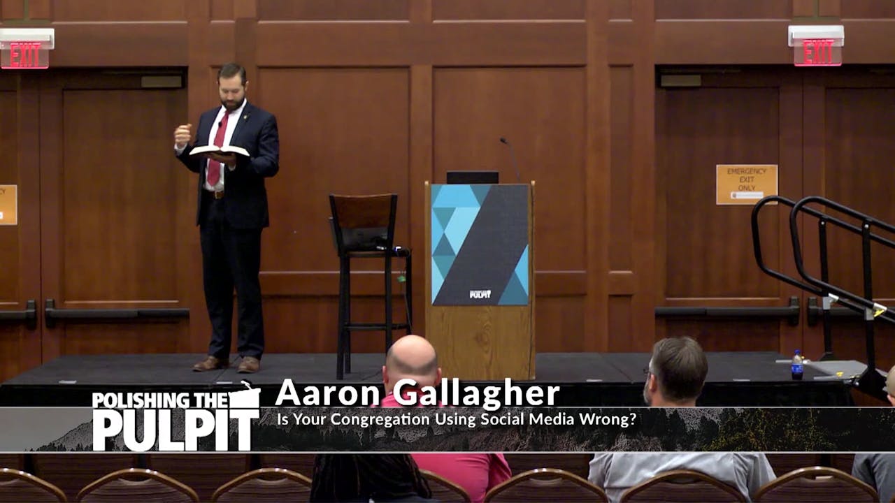 Aaron Rocker Gallagher Aaron Gallagher: Is Your Congregation Using Social Media Wrong? - PTP365