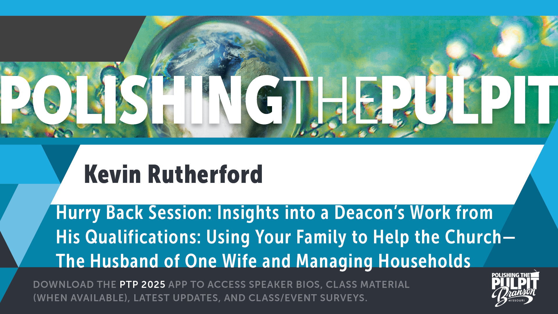 Insights into a Deacon's Work from His Qualifications | Kevin Rutherford