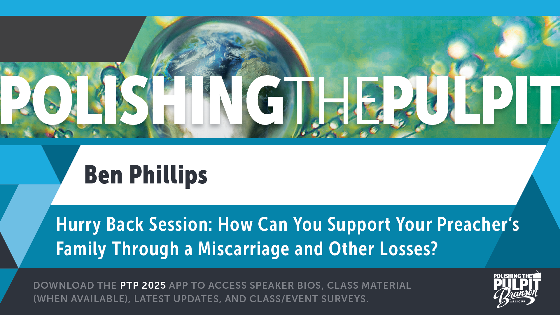 Supporting Your Preacher's Family Miscarriage and Other Losses | Ben Phillips