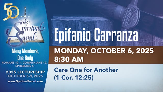 Care One for Another (1 Corinthians 1...