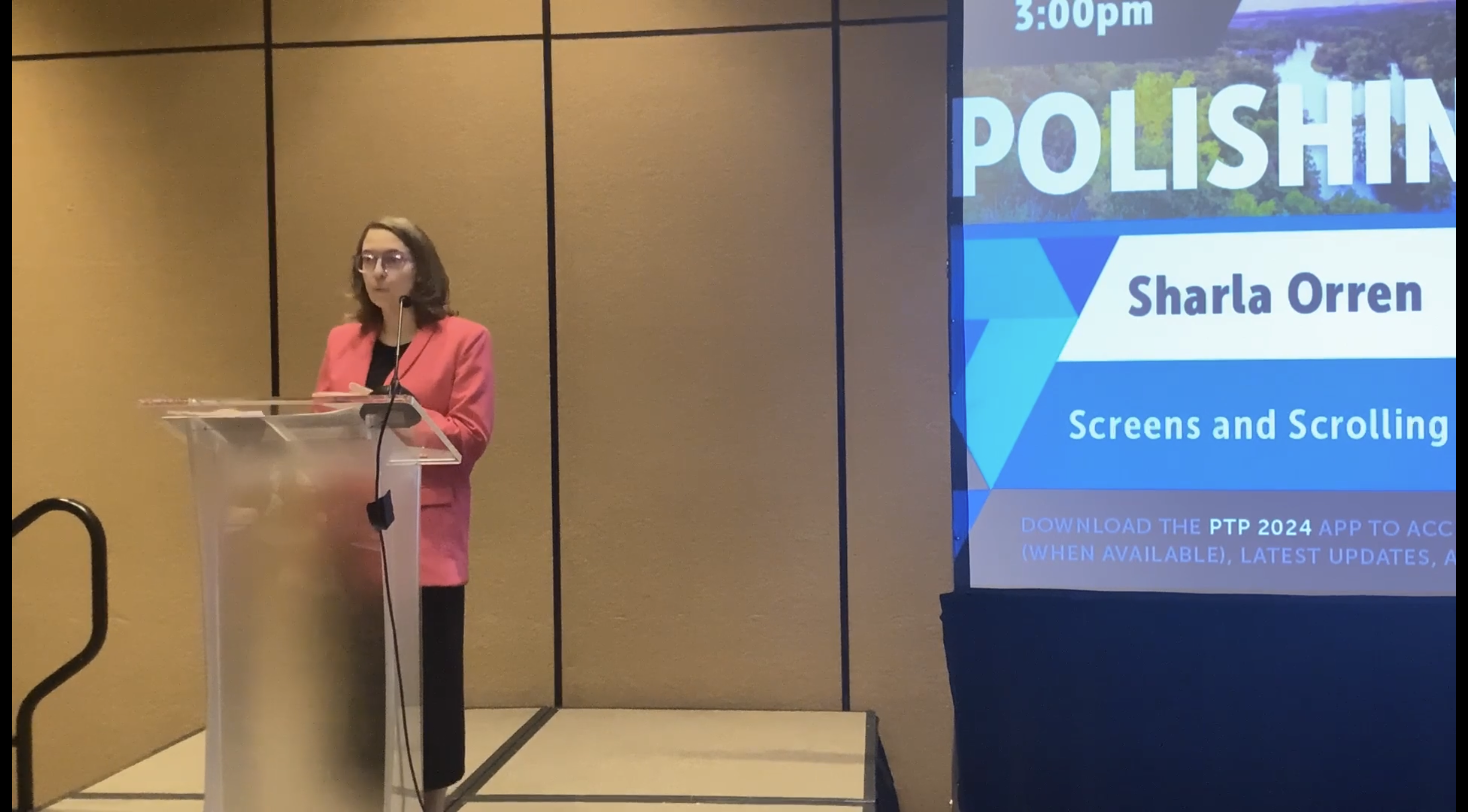 Screens and Scrolling | Sharla Orren