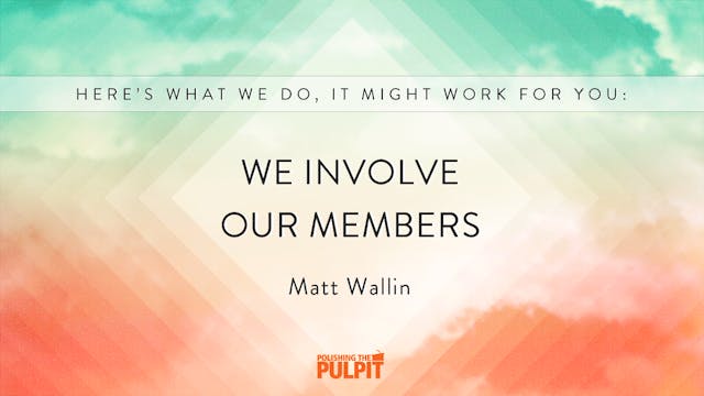 It Might Work for You: How We Involve...