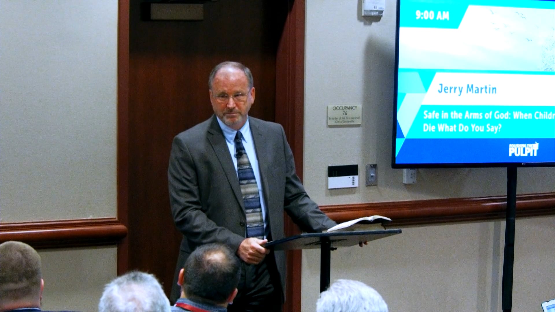 Jerry Martin: Safe in the Arms of God: When Children Die What Do You Say?