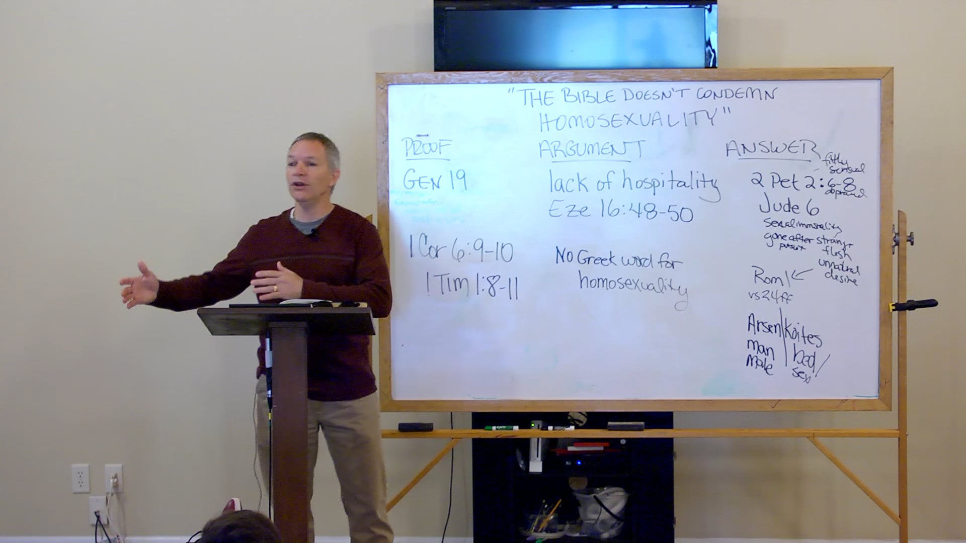 Todd Clippard: Discussion Class: You have heard that it has been said (2)