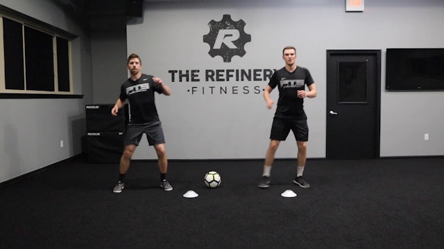 ON DEMAND | PTS | 2 Cone - Speed and Agility - Footwork - Leg Day | ADVANCED