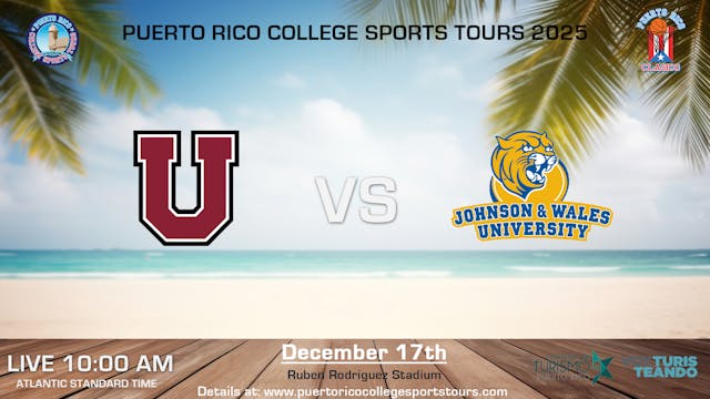 WOMENS Union VS Johnson & Wales