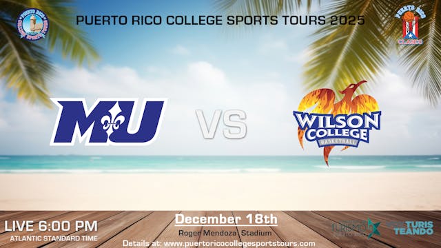 WOMENS Marymount  vs Wilson