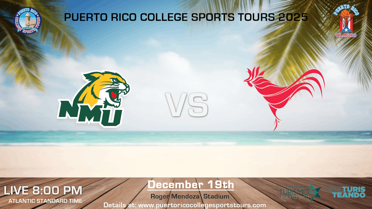 Men NORTHERN MICHIGAN VS UPR Rio Piedras
