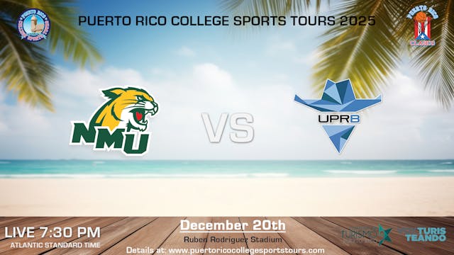Men NORTHERN MICHIGAN VS UPR Bayamón