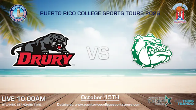 Drury Universitys vs UPR Mayaguez