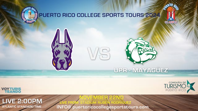 UNIVERSITY AT ALBANY VS UPR MAYAGÜEZ